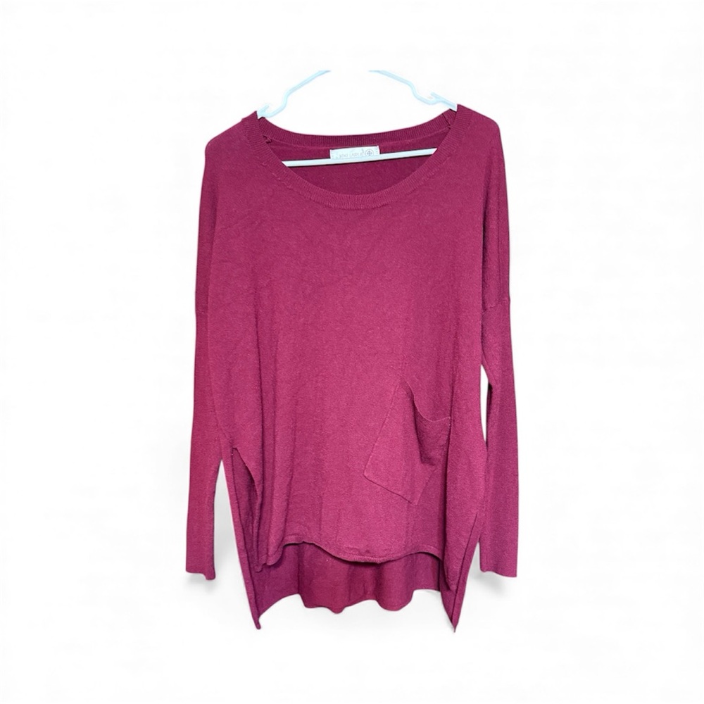 Kiki Larue maroon sweater medium